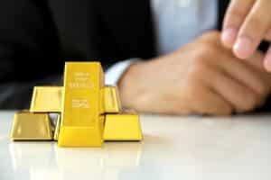Gold bars concept